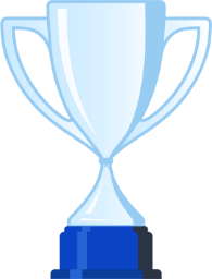 第1位を表すトロフィー